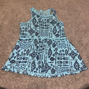 Justice tank top. Size 18.